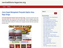 Tablet Screenshot of nw-traditions-legacies.org